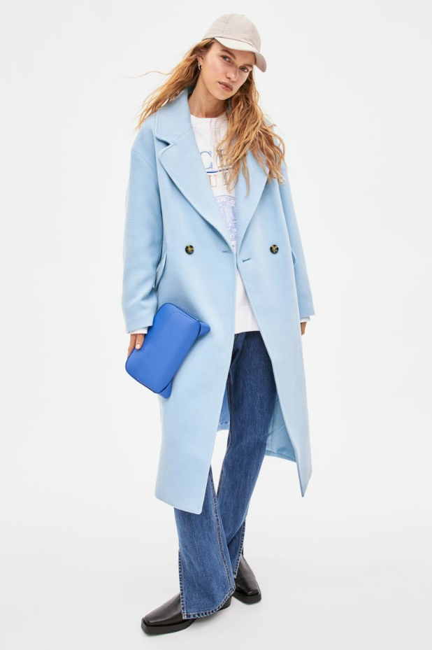 Blue coat outlet h&m