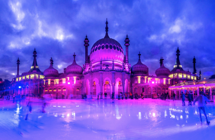 brighton pavillion ice skating 2024